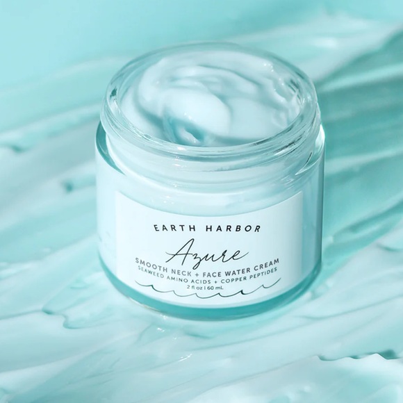 Earth Harbor AZURE Smooth Neck + Face Water Cream fine lines, dullness, dryness - Picture 2 of 6